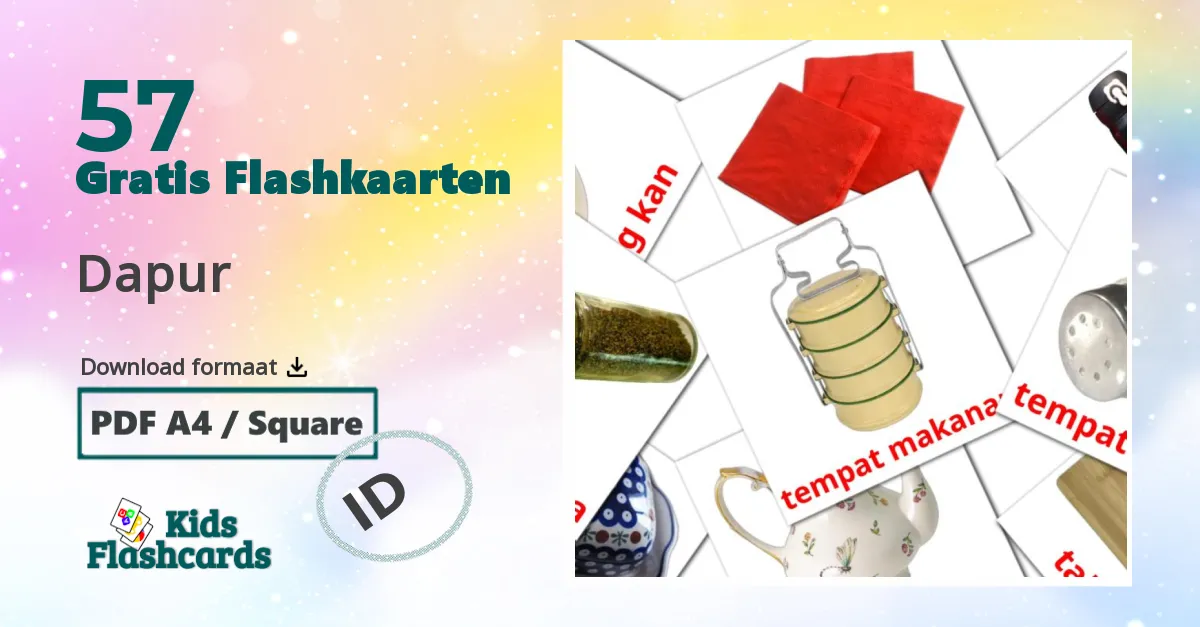 57 Dapur flashcards