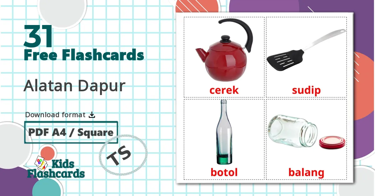 31 Kitchenware flashcards