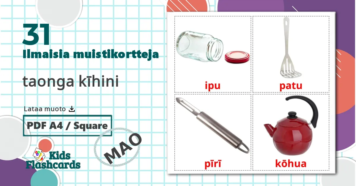 31 Viikonpäivät lasten kuvakortit