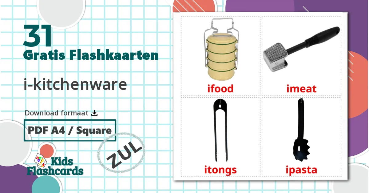 31 Gezicht Leerkaarten voor kinderen