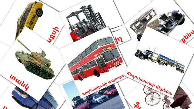 27 FREE Land transport Flashcards | PDF | English Words