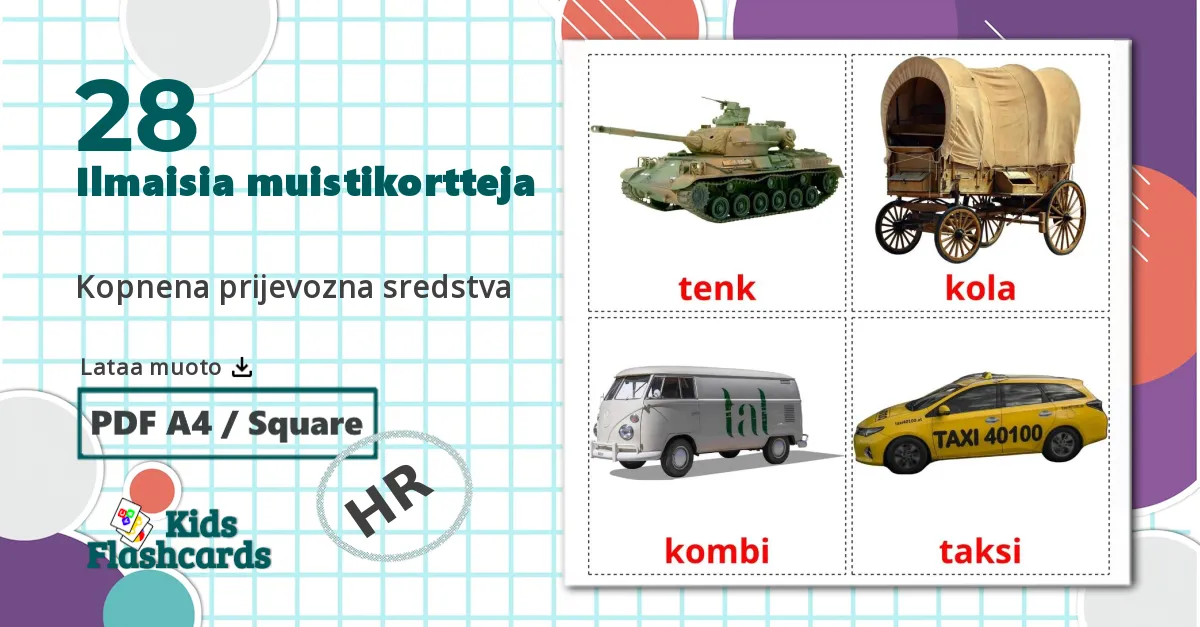 28 Kopnena prijevozna sredstva lasten kuvakortit