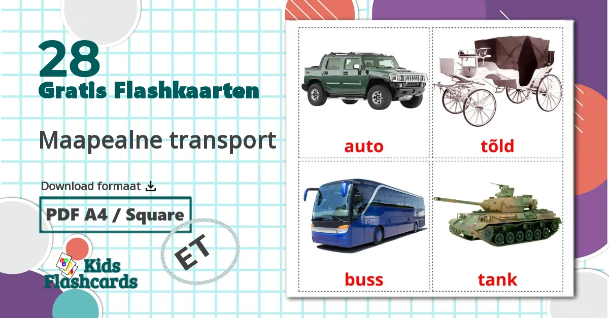 28 Maapealne transport flashcards