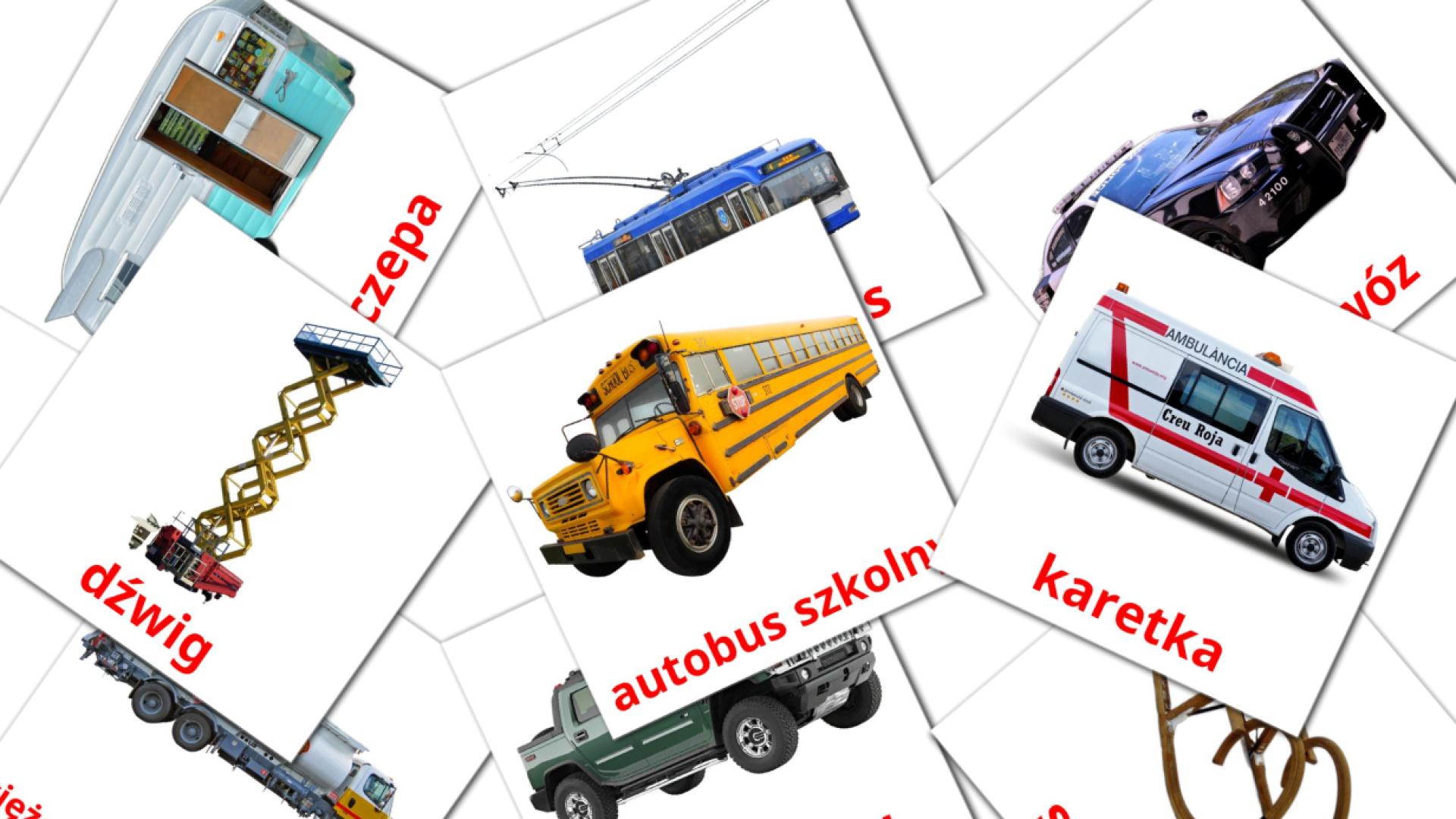 Bildkarten für Transport lądowy