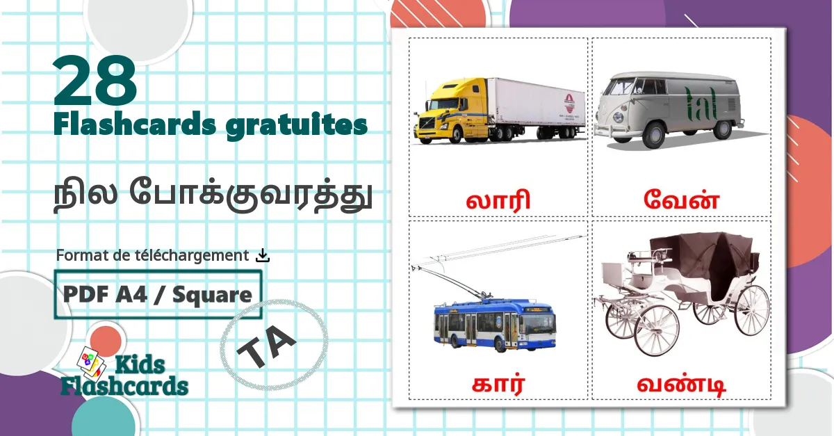 28 Imagiers நில போக்குவரத்து