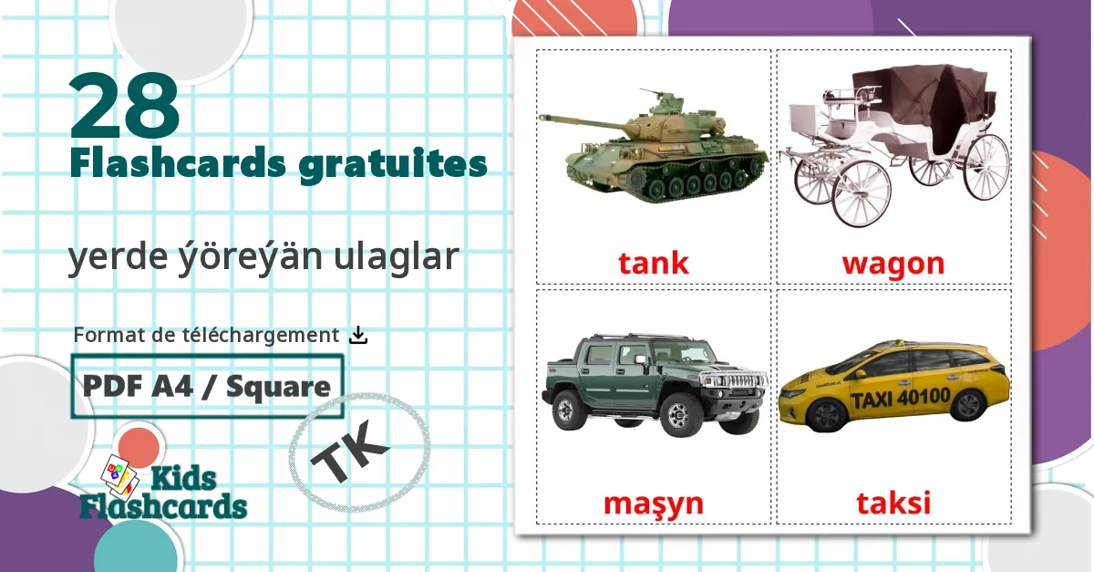 28 Imagiers Véhicules Terrestres