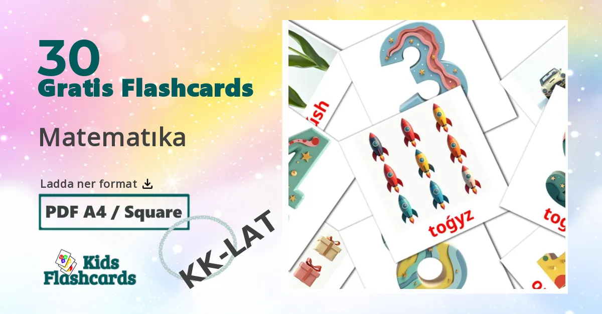Matematıka kazakh(latin) ordkort