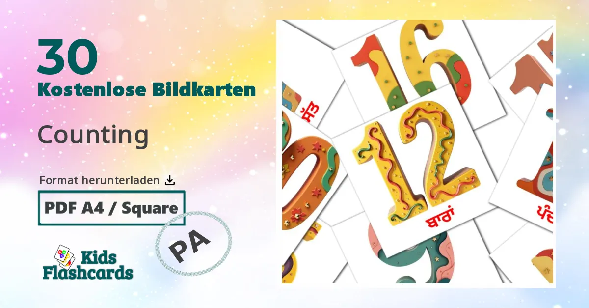 Bildkarten für Mathematik