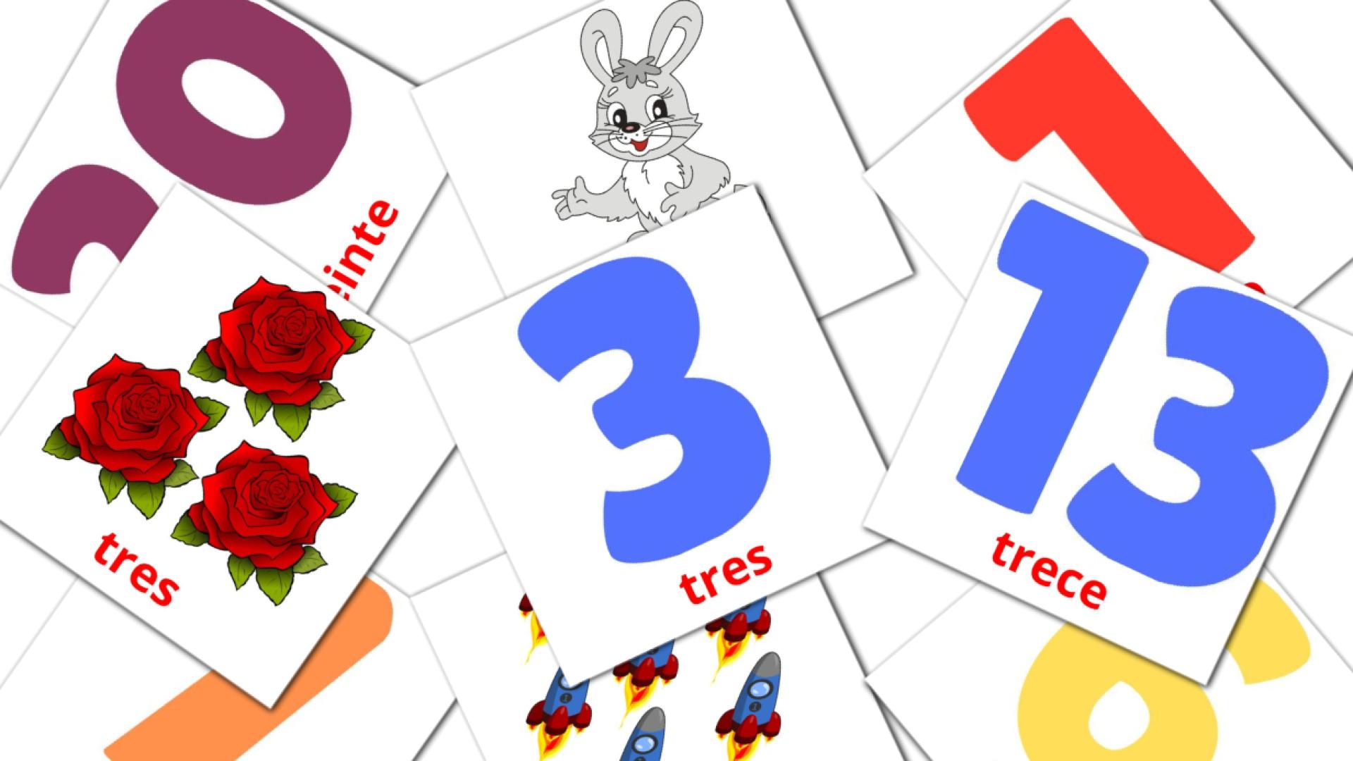 español tarjetas de vocabulario en Matematicas