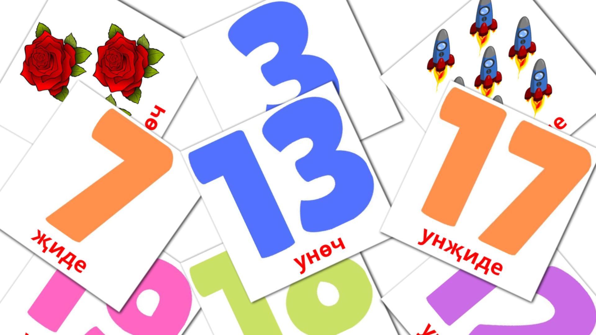 Математика tatar vocabulary flashcards