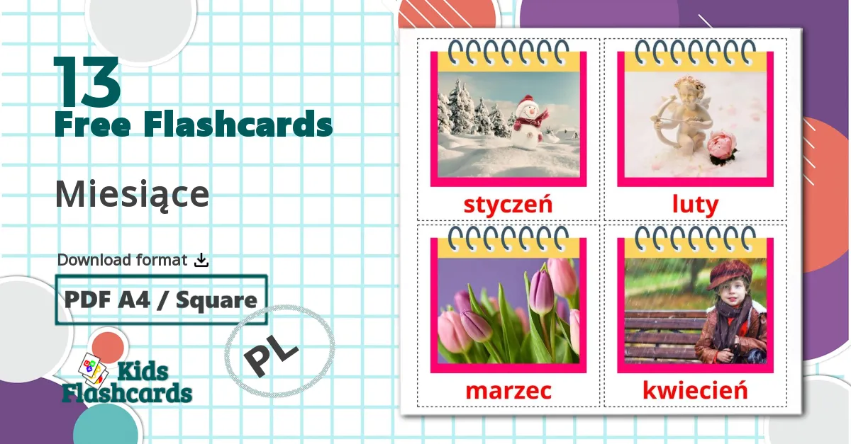 13 Miesiące flashcards