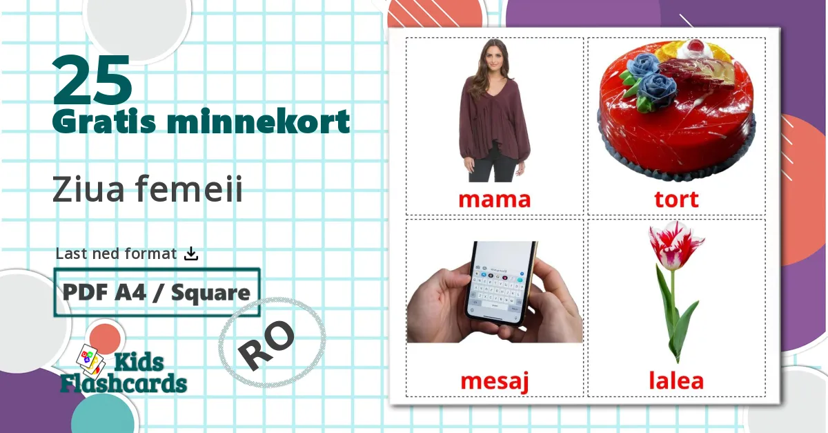 25 Ziua femeii bildekort