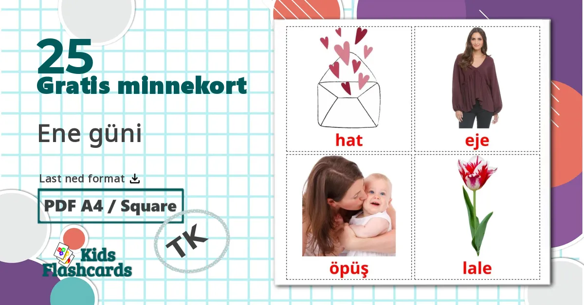 25 Ene güni bildekort