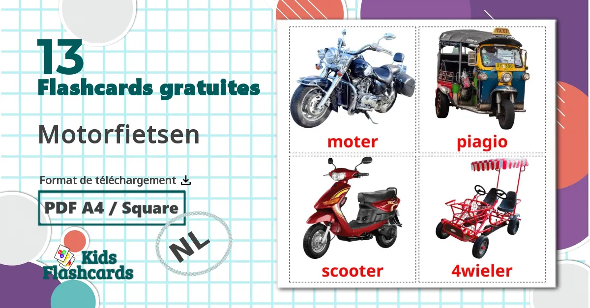 13 Imagiers Motorfietsen