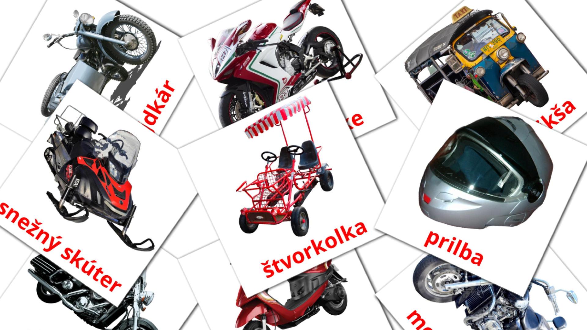 Bildkarten für Motocykle
