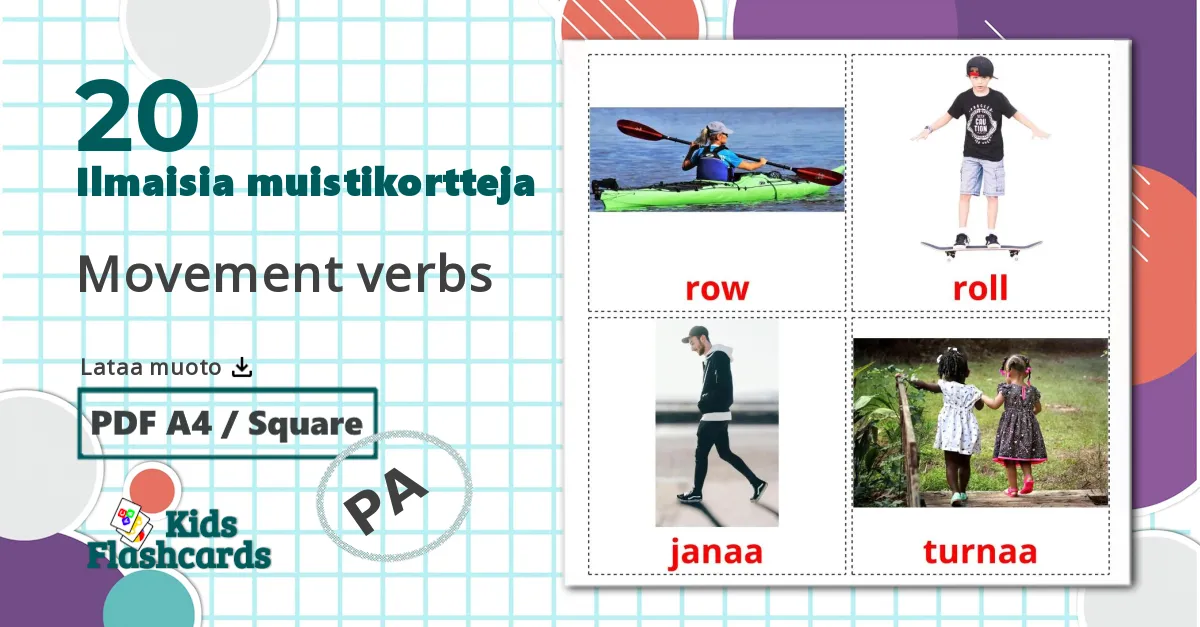 20 Maatilan linnut flashcards