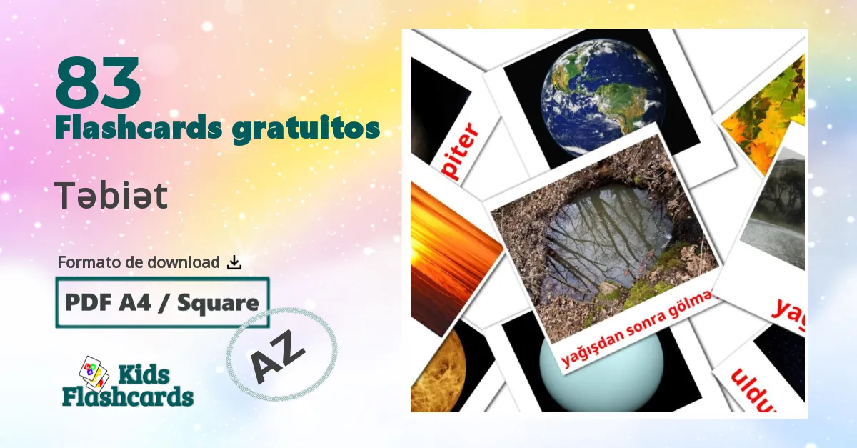 Flashcards de Natureza