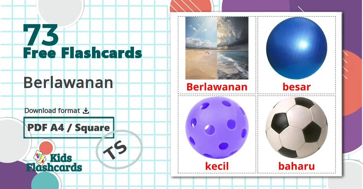 73 Berlawanan flashcards