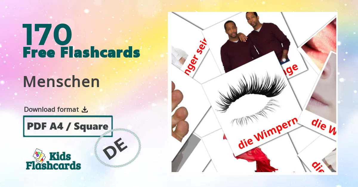 Menschen german vocabulary flashcards