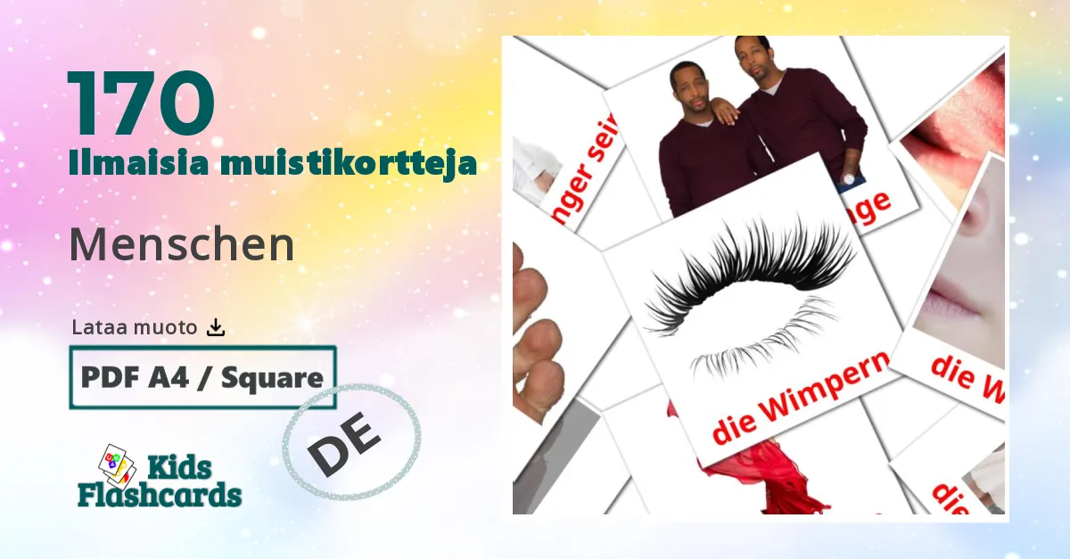 170 Menschen lasten kuvakortit