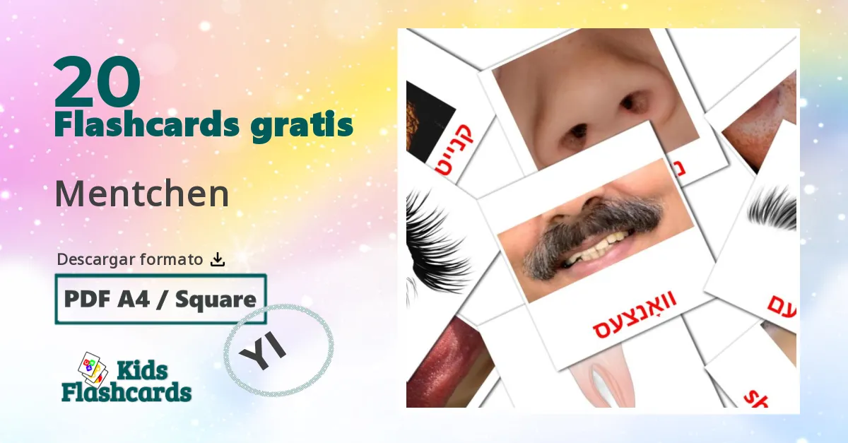 tarjetas didacticas de Personas