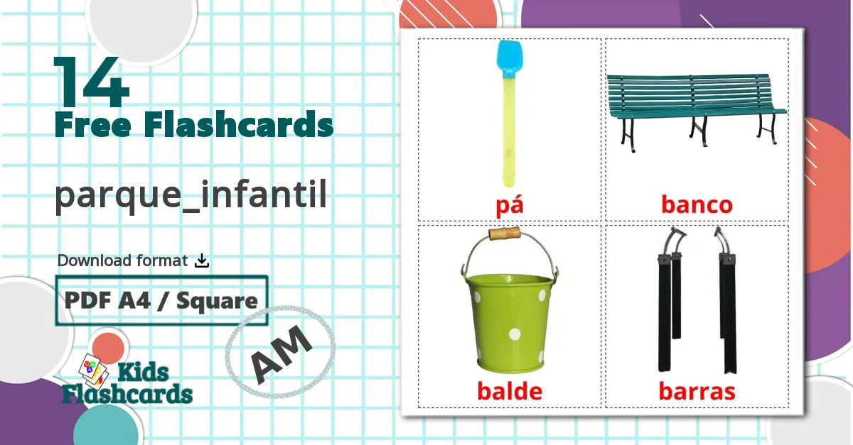 14 Playground flashcards