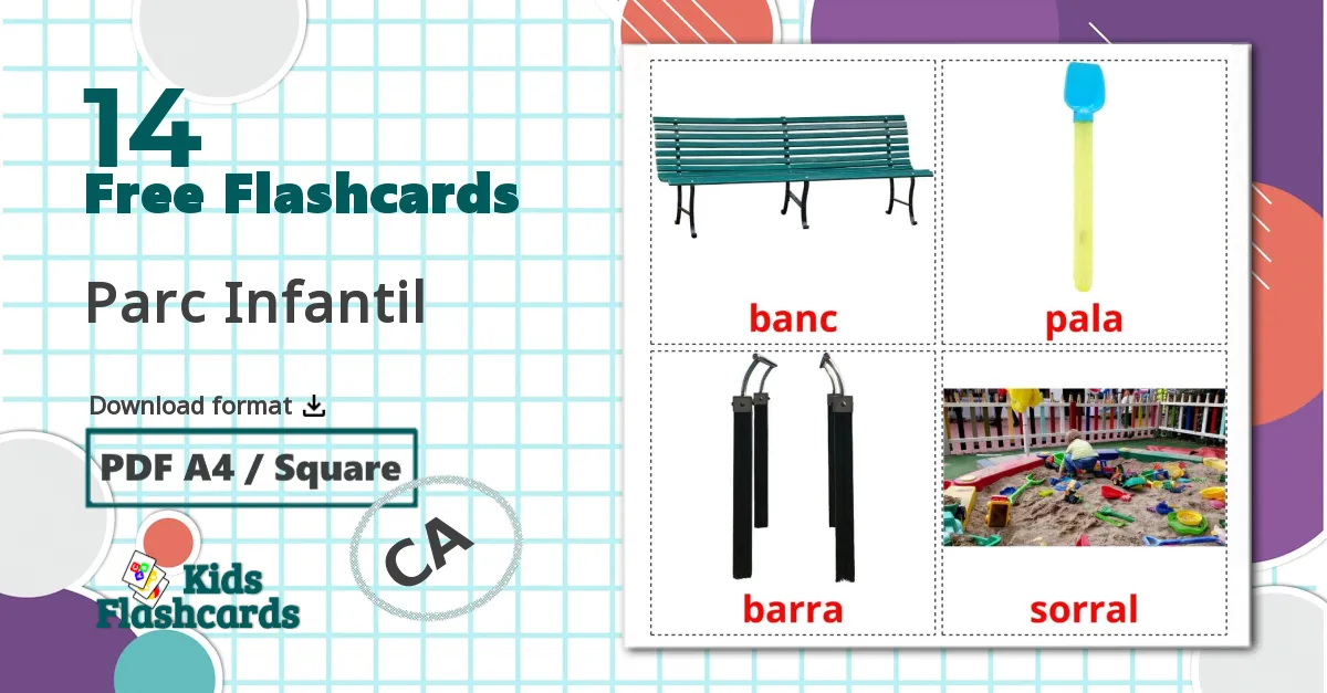 14 Parc Infantil flashcards