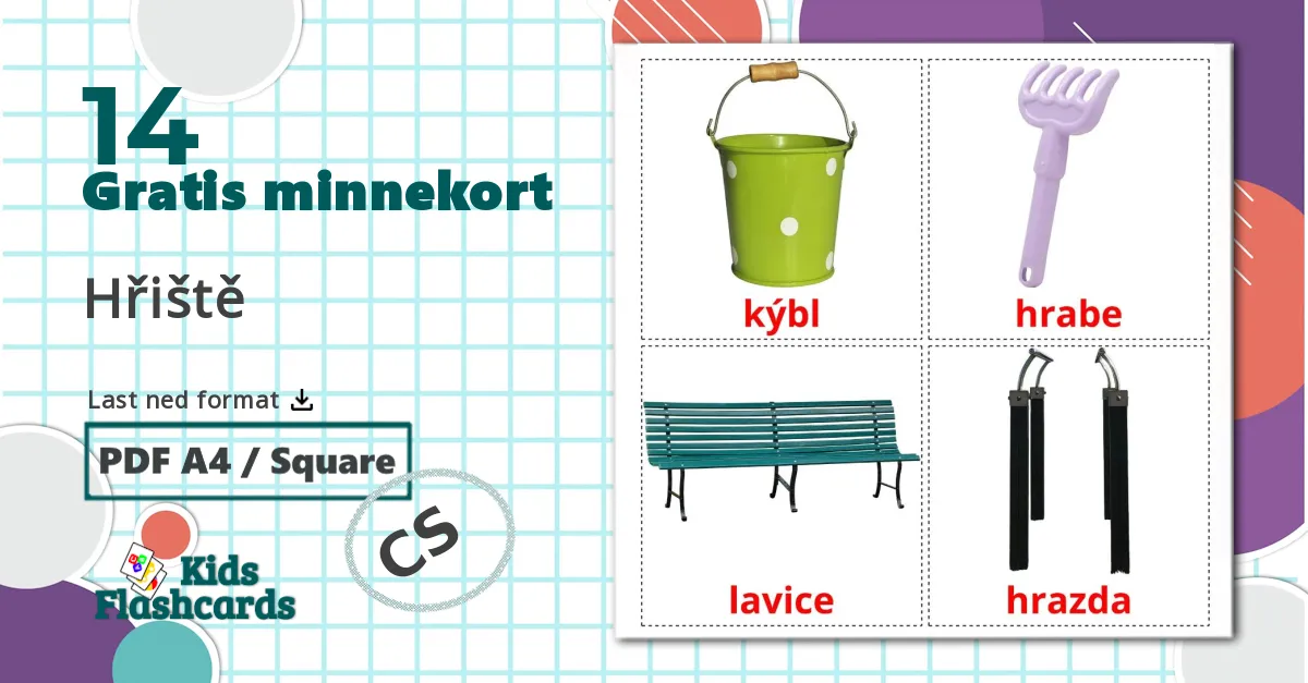 14 Hřiště bildekort