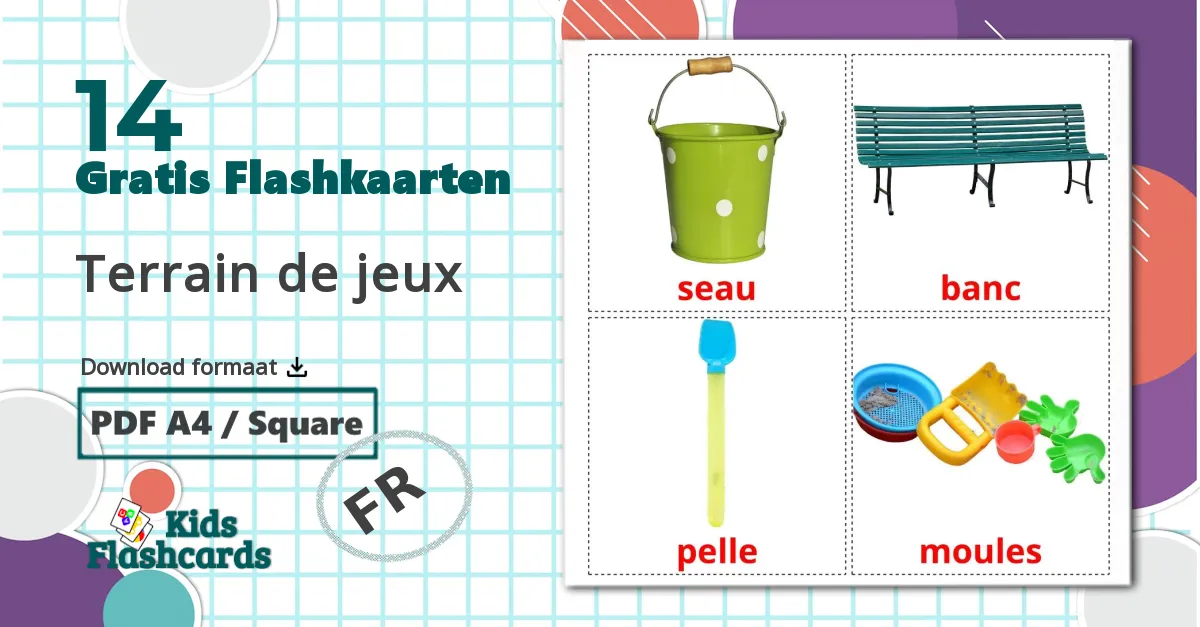 14 Terrain de jeux flashcards