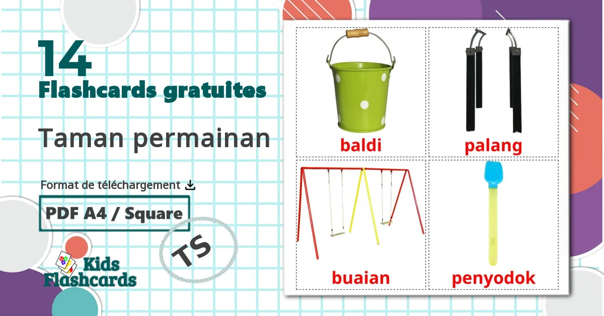 14 Imagiers Taman permainan