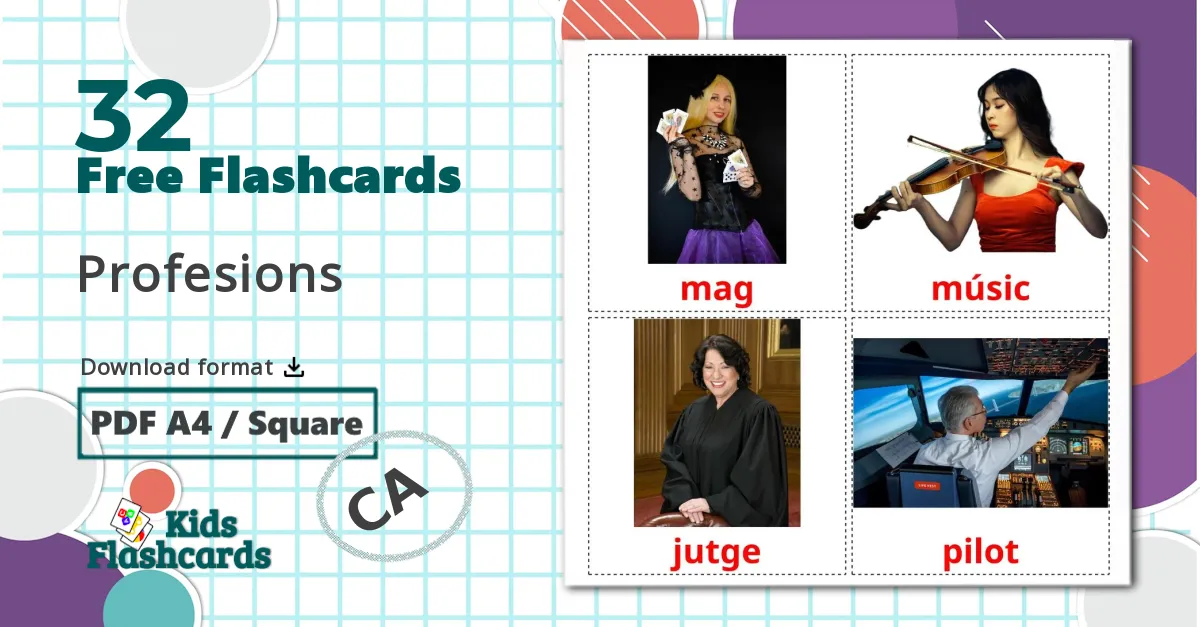32 Professions flashcards