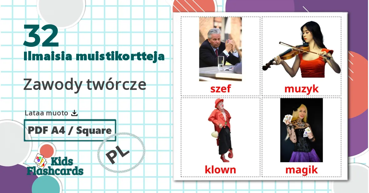 32 Zawody twórcze lasten kuvakortit