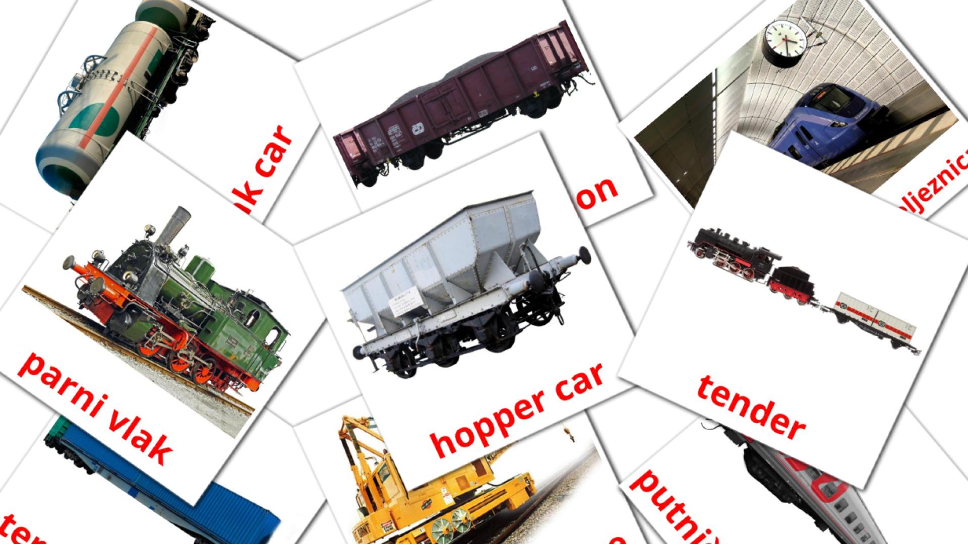 Rail transport flashcards