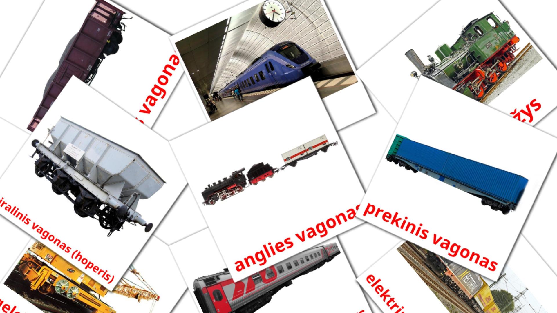 18 Imagiers Geležinkelių transportas