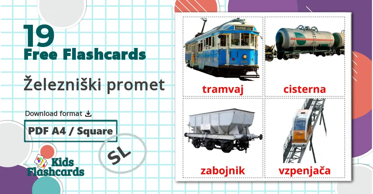 19 Železniški promet flashcards