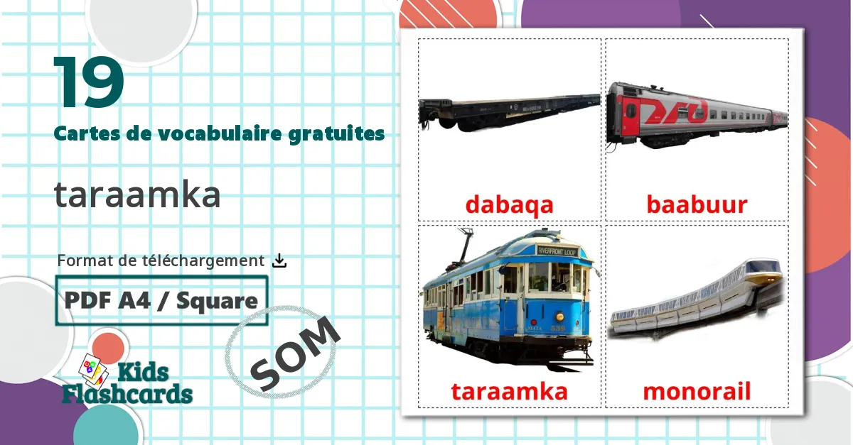 19 Imagiers Véhicules Ferroviaire