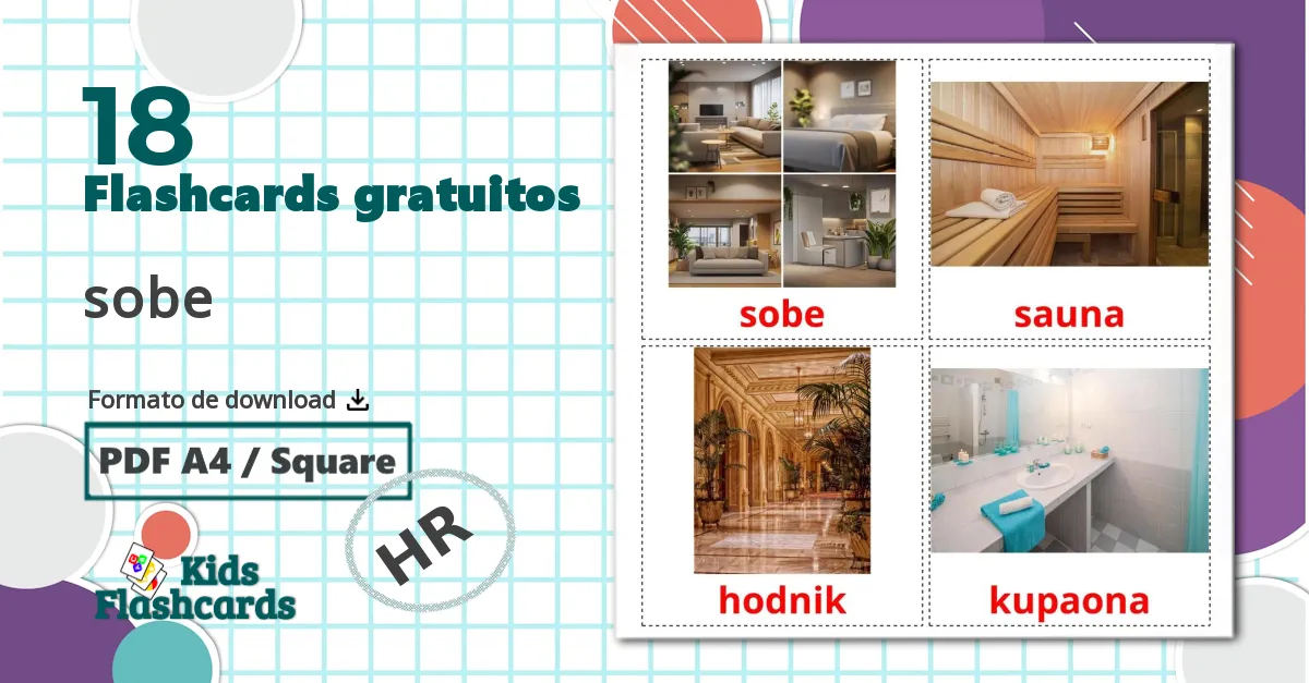 18 Flashcards de sobe