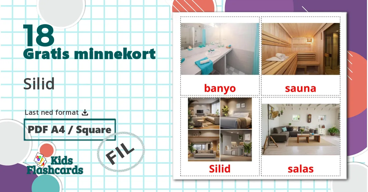 18 Silid bildekort