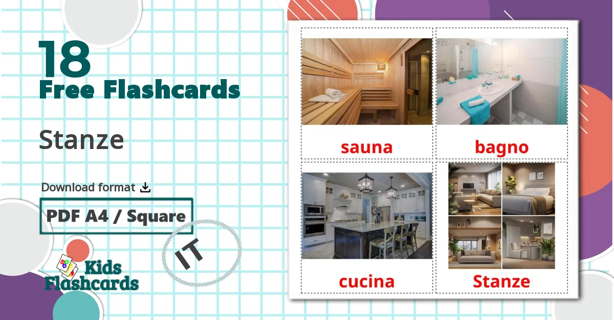 18 Rooms flashcards