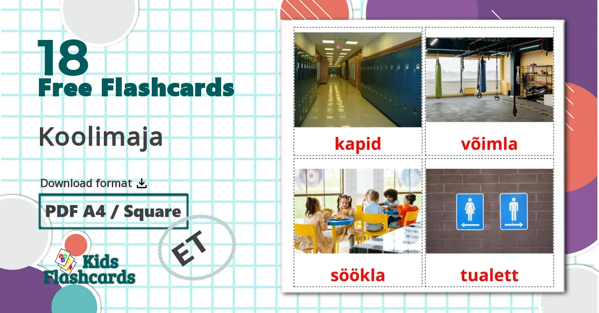 18 Koolimaja flashcards