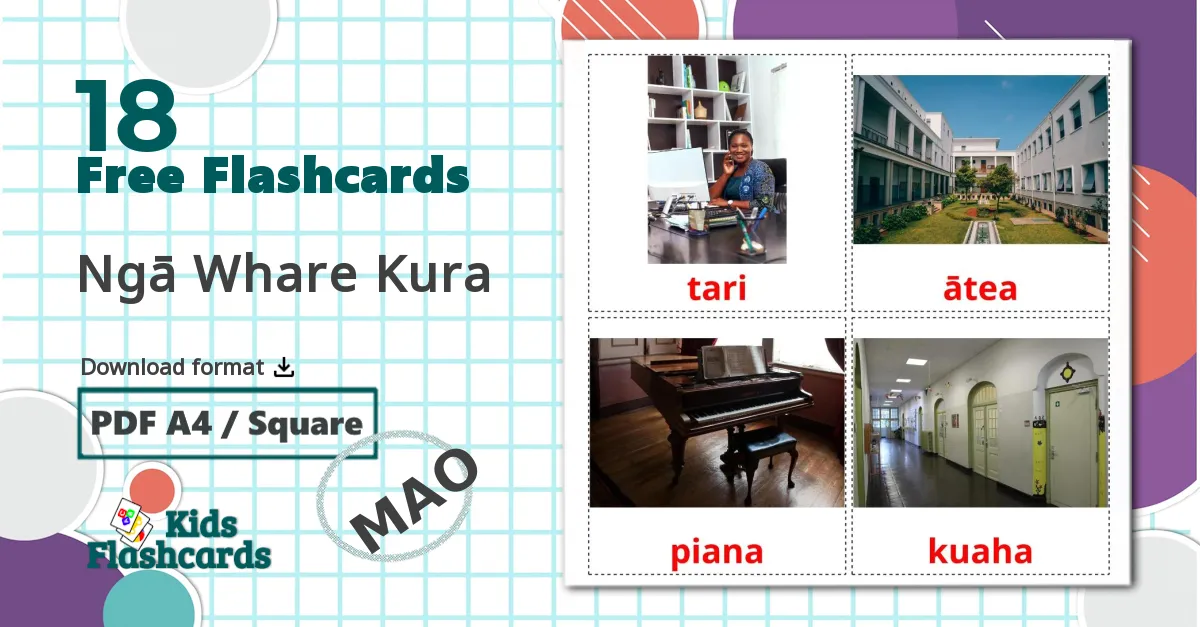 18 Ngā Whare Kura  flashcards