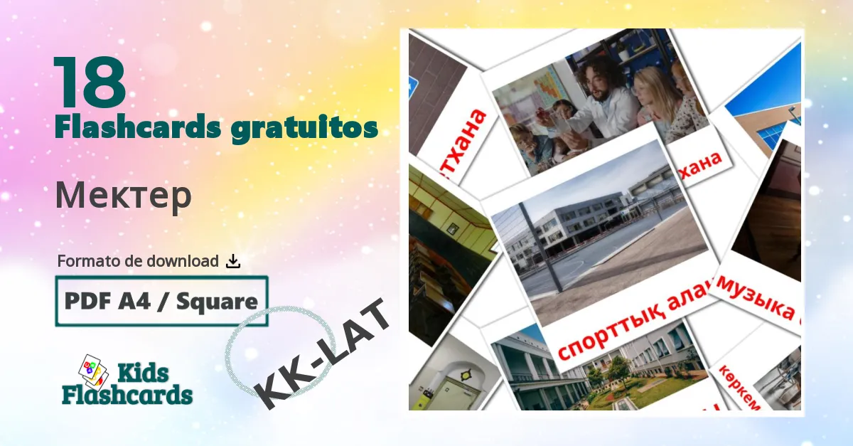 Flashcards de Escola