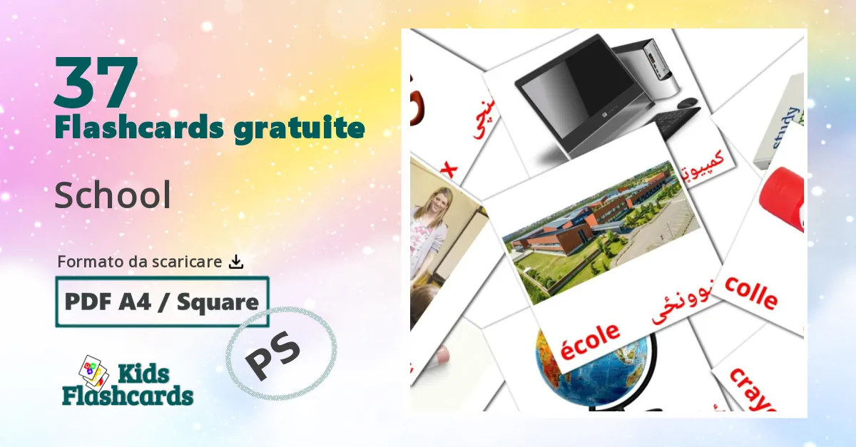 flashcards di Scuola