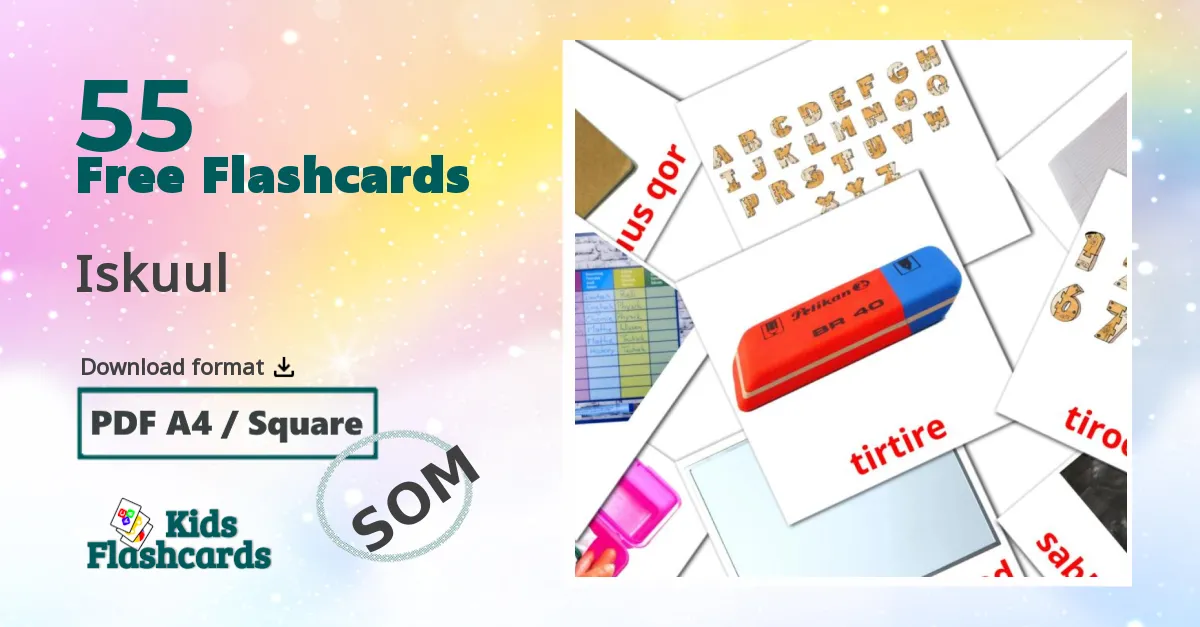 School flashcards