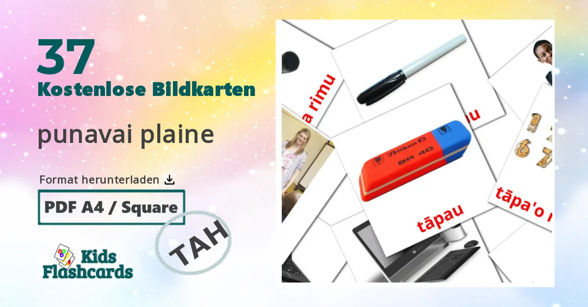 Bildkarten für Schule