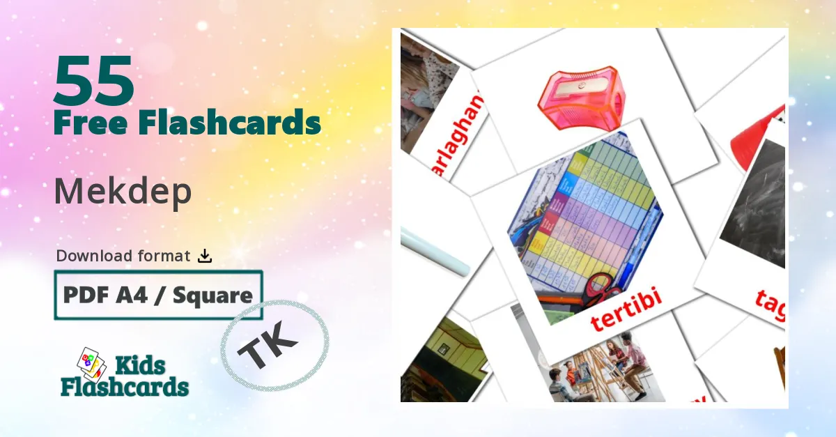 School flashcards