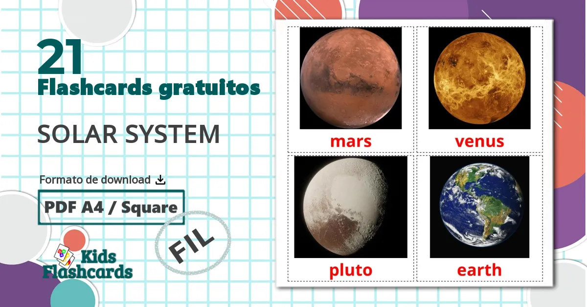 21 Flashcards de Sistema Solar