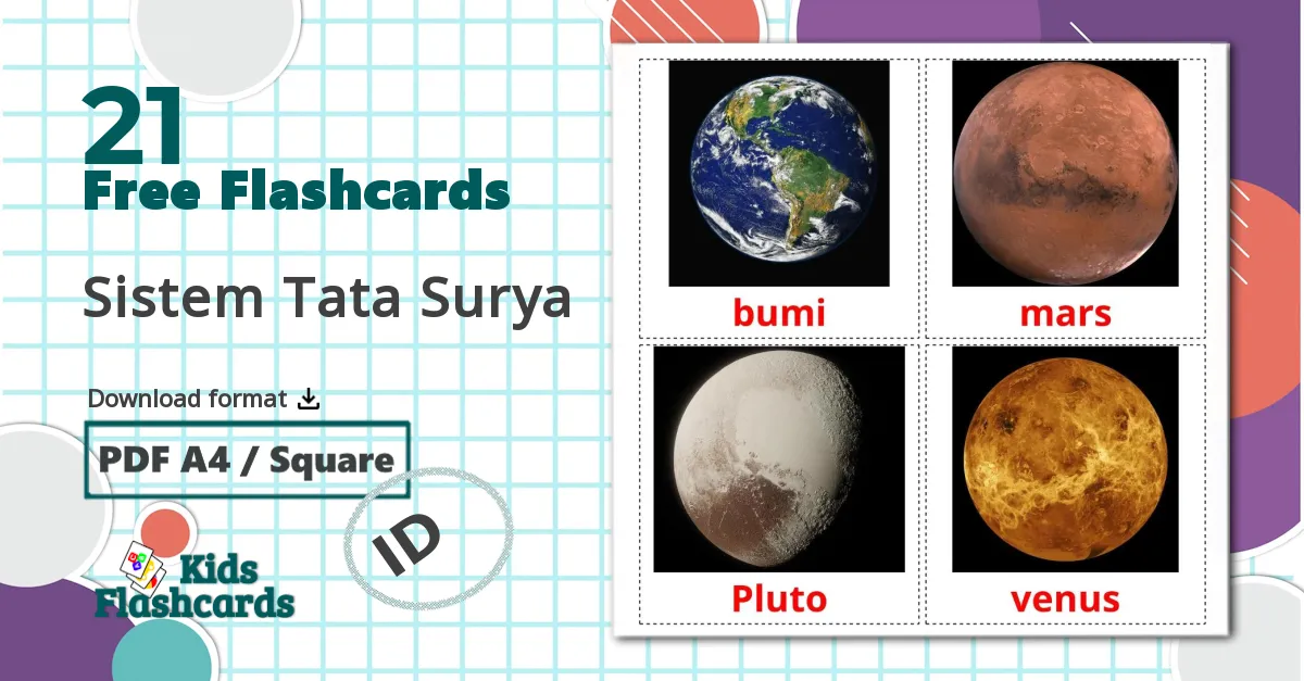 21 Sistem Tata Surya flashcards