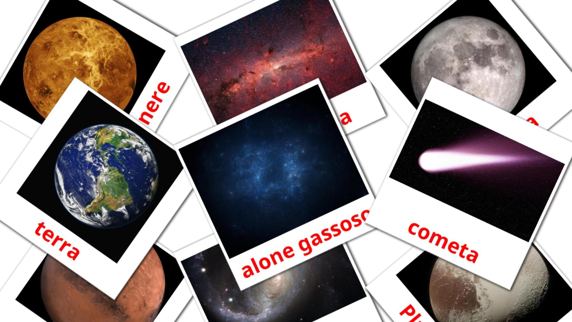 Bildkarten für Sistema solare