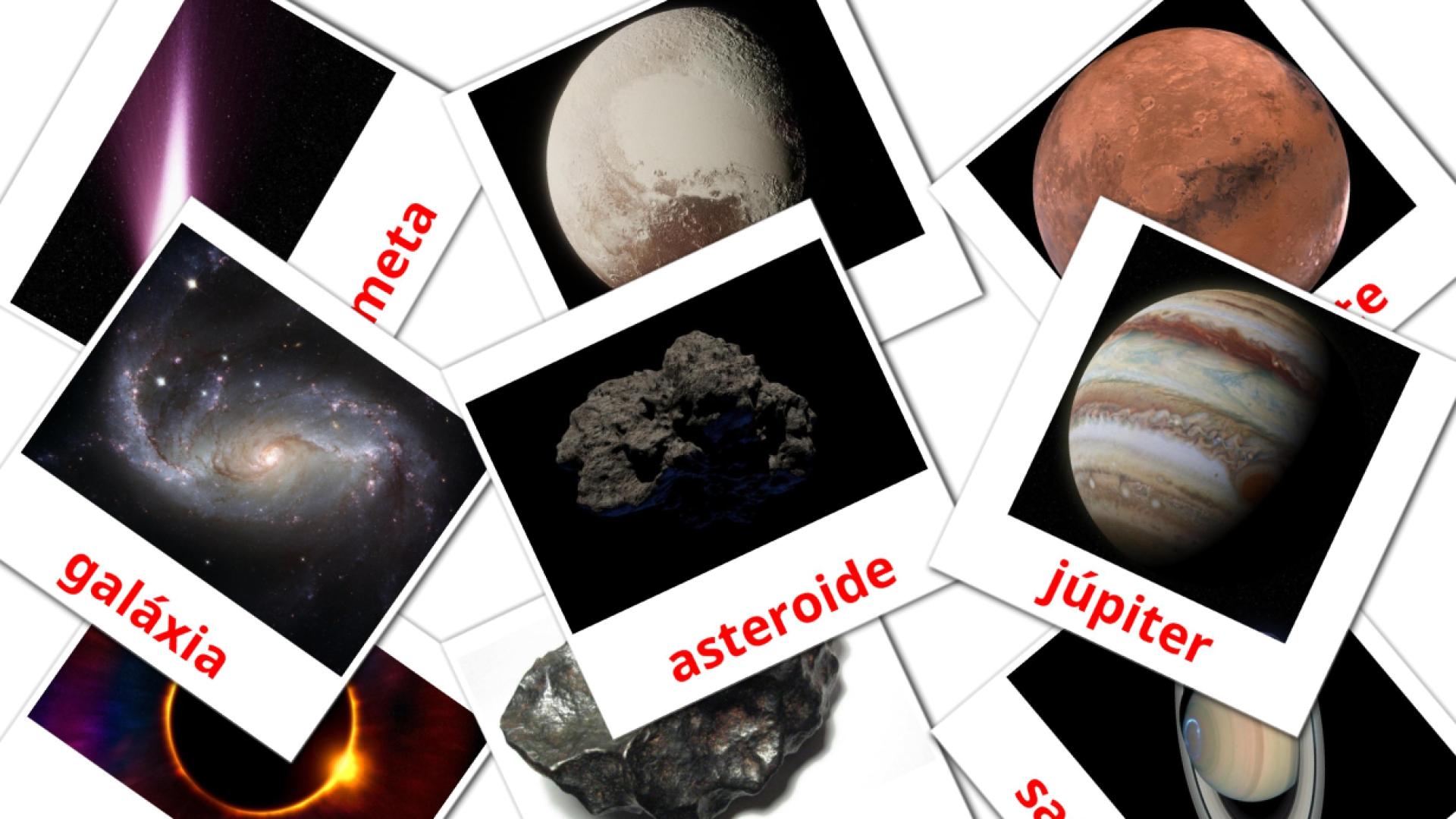 tarjetas didacticas de Sistema Solar